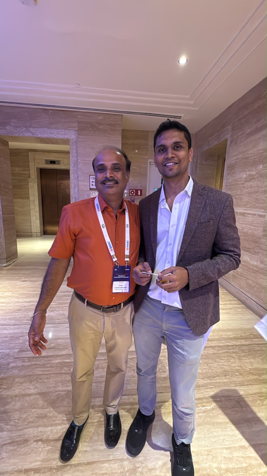 SAVIC and AWS leadership in conversation at the Chennai Executive Leadership Roundtable on SAP transformation